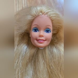 Vintage Barbie 1976 Blonde Hair Doll Head